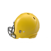 Yellow Football Helmet Replica